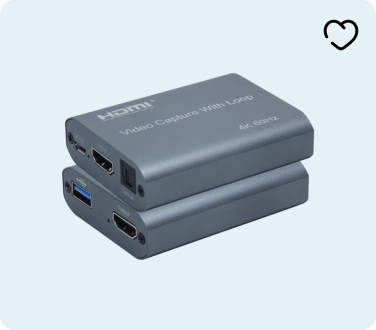 VIDEOCAST 4K HDMI Video Capture Device for Streaming