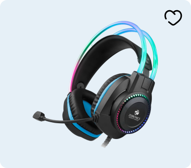 Zebronics Jet PRO Premium Wired Gaming On Ear Headphone