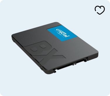 Crucial BX500 240GB 3D NAND SATA 6.35 cm SSD