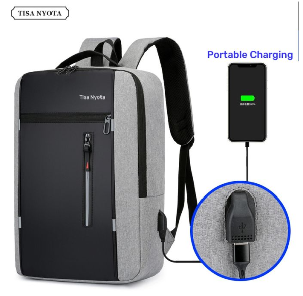 Tisa Nyota Travel Laptop Bag Backpack Bag Shoulder Bag With USB Port